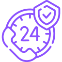 24/7 Support Icon